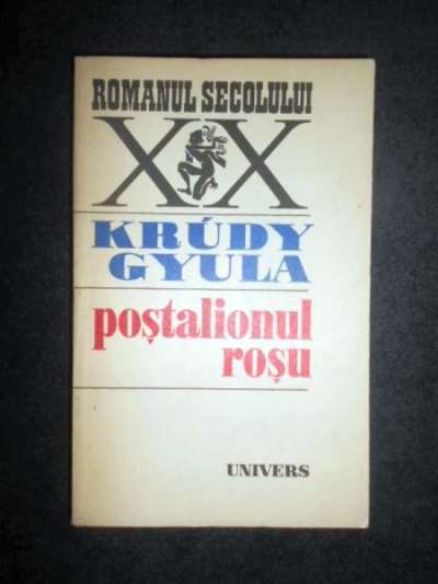 Adrian Mielcioiu: „Poștalionul roșu” de  Krúdy Gyula