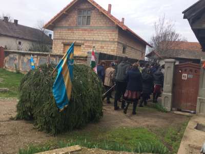 Jancsó E. Katalin: Sania de Paște trasă de udători, un obicei arhaic de fertilitate în Secuime