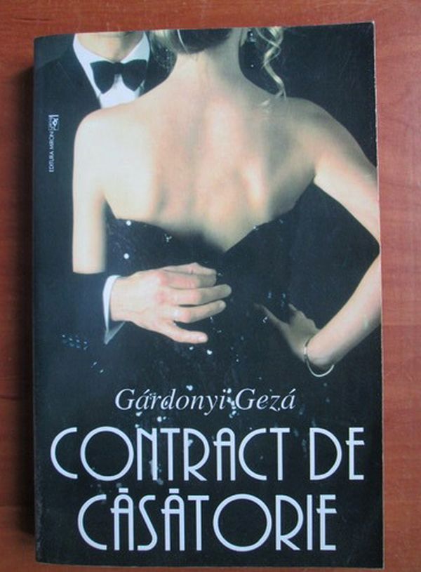 Recenzie de Mirela Cara Dragu: „Contract de căsătorie” de Gárdonyi Géza, sau între simplitate clasică și subtilități psihologice